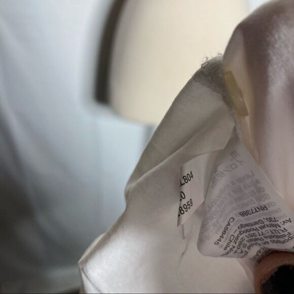 J. Crew Factory Womens White Pullover Top Size 14 Long Sleeve - Picture 9 of 10